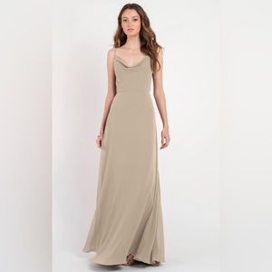 Jenny Yoo Colby Dress in Sand Dune